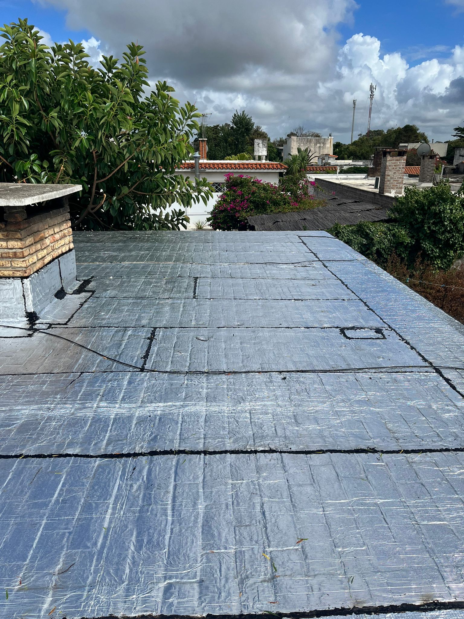 Reparación en techo